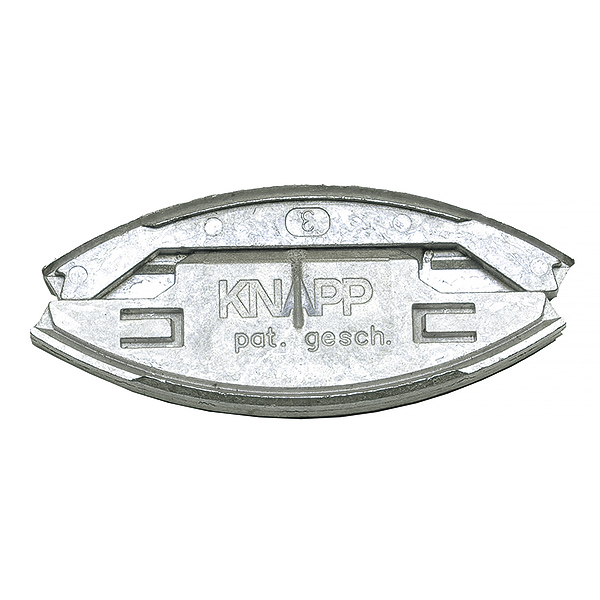 SILVER Schiebeverbinder aus Alu-Zinkdruckguss